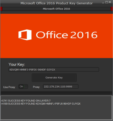 Free serial key office 2016 professional
